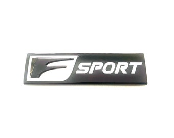 F-Sport Emblem Trunk Fender Side Bumper Badge fit any models IS GS RX