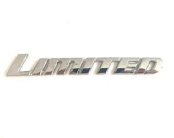 Limited Emblem Badge Logo Universal Fits any model or year