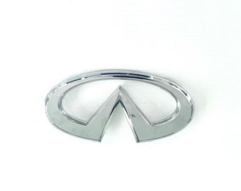 Infinity Logo Badge Emblem Hood Trunk