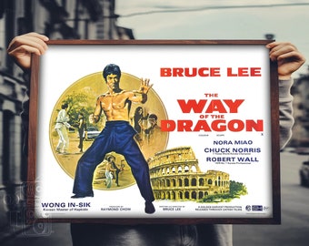 The Way of the Dragon (Eng) - 1972 Promotion Poster - Original Artwork