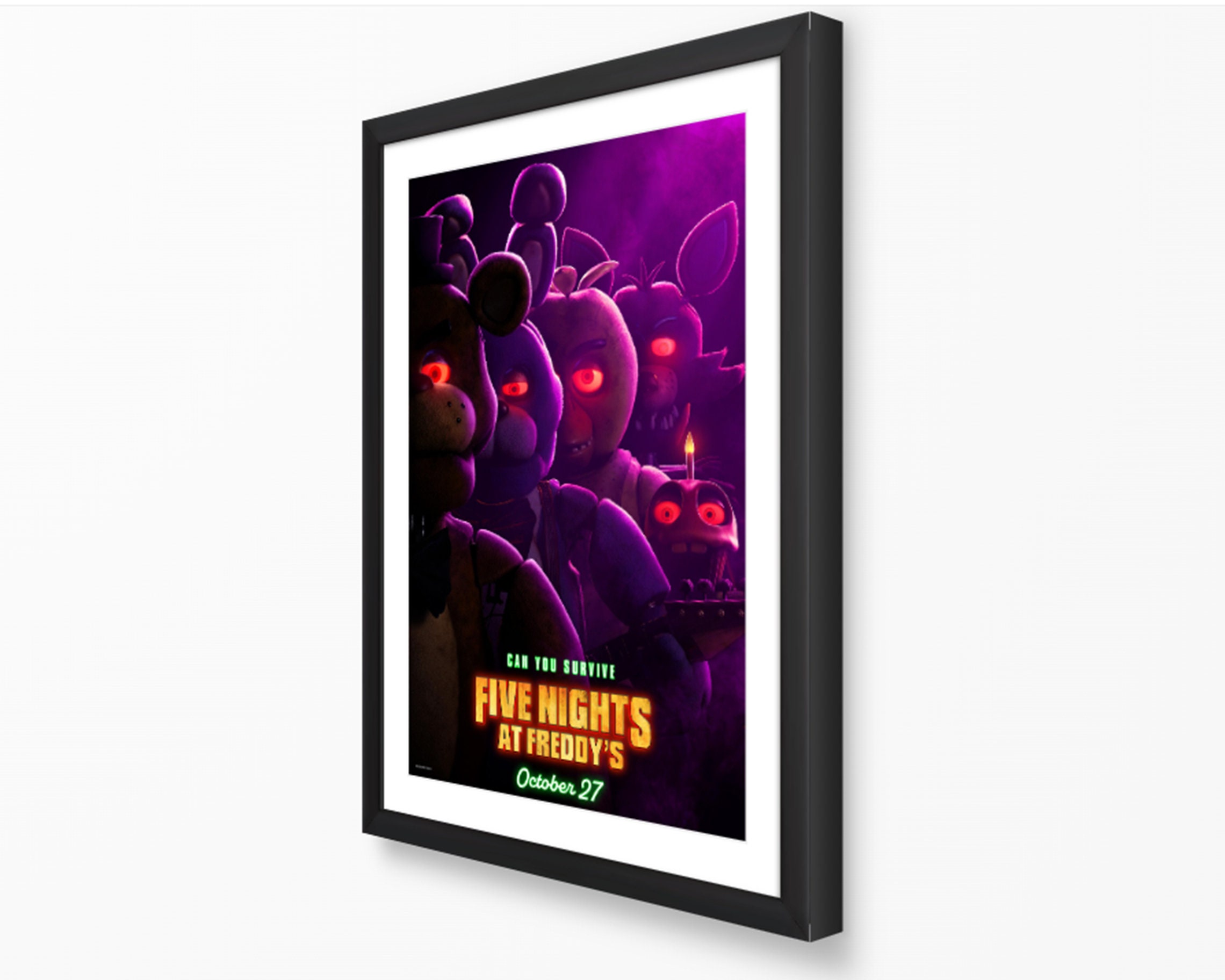 Fanf Promo FNAF Movie Poster, Promotion Poster Designed & Sold By Gabbi Liturgical