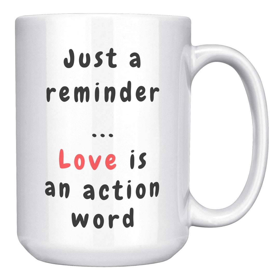 Just A Reminder Mugs - Etsy