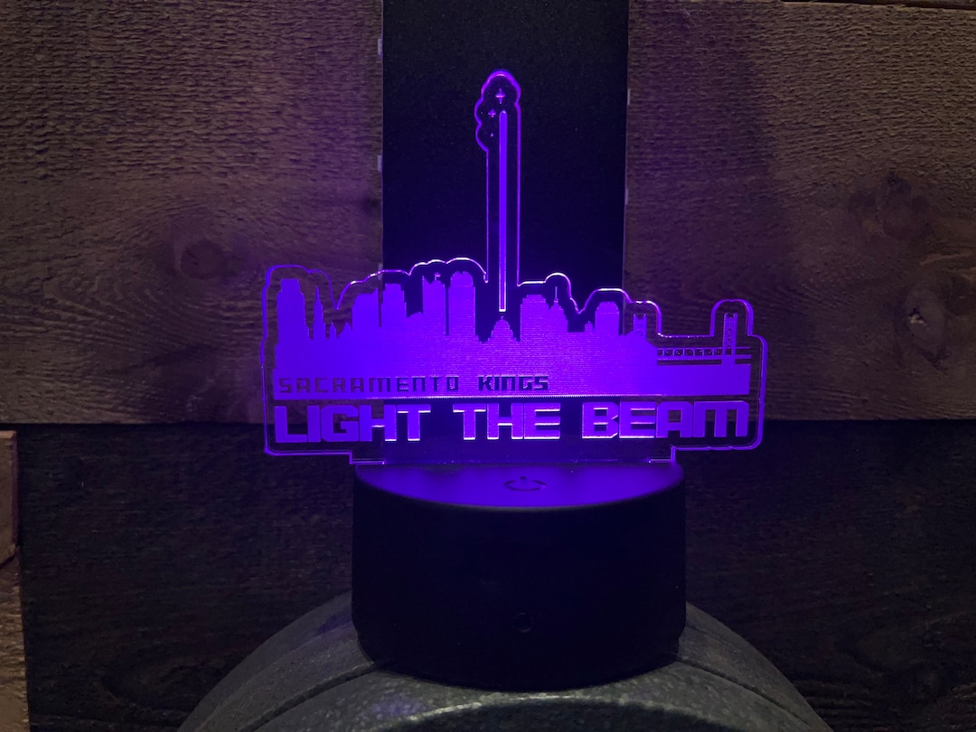 Light the Beam Sacramento Kings LED Etsy
