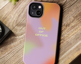 Out of Office iPhone Case, Retro iPhone Case, Marble iPhone, Colorful iPhone Case, Christmas gift, birthday gift, iphone