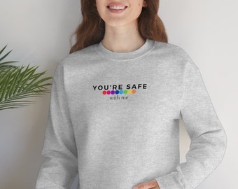 LGBTQIA Nurse Sweatshirt - Nurse Sweatshirt, RN gift, crewneck, nurse, ICU nurse, queer, med surg nurse, emergency room nurse, school nurse