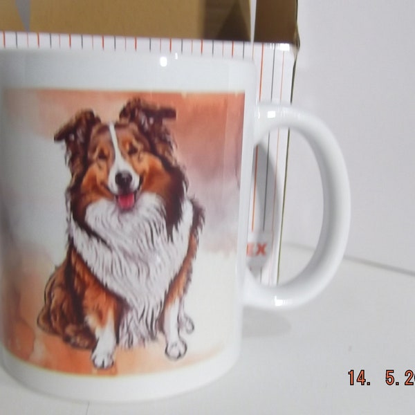 Collie MUG - FRAIS DE PORT GRATUITS au Royaume-Uni