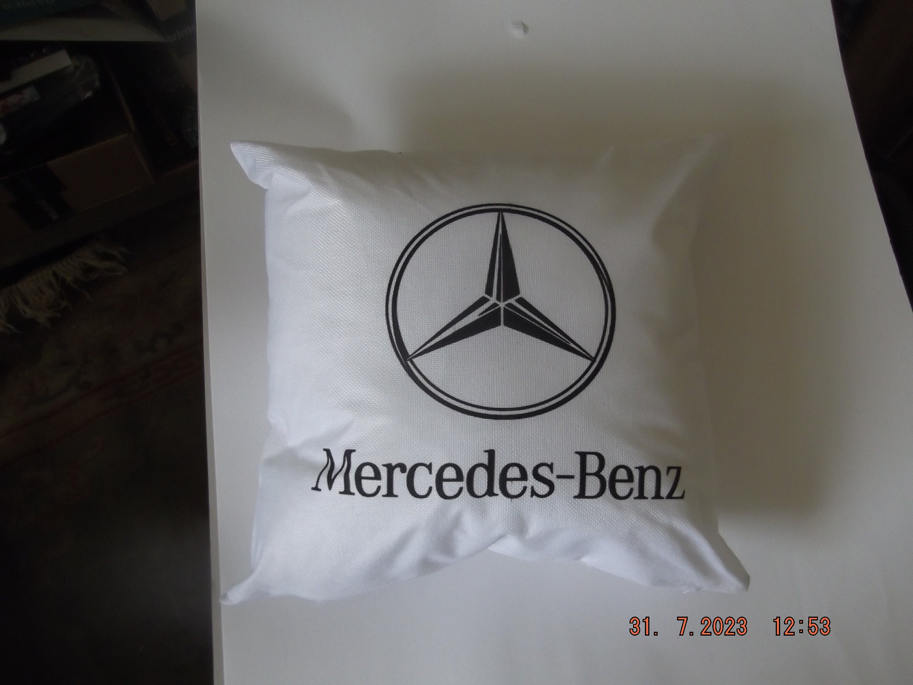 Geeignet für Amg Mercedes-Benz Memory Foam Kopfstütze Kissen Auto  Kopfstütze Nackenkissen Auto Halswirbelkissen Sitz Schlafkissen