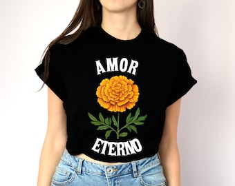 Amor Eterno Cempasuchil shirt