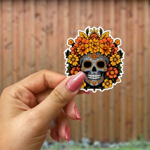 Calavera Queen - Dia de los Muertos - Sticker