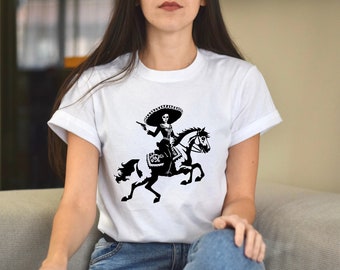 Calavera Charra Pistolera - Shirt