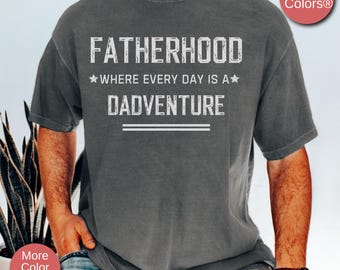Fatherhood Father's Day Shirt For Dad, Birthday Shirt For Dad, T-Shirt Gift For Dads, Dad Gift From Kids New Dad Shirt, Best Dad Shirt