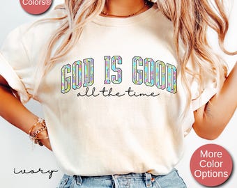 God Is Good Jesus Shirt, Christian Shirt, Inspirational Shirt, Religious Shirts, Christian Apparel Gift, Bible Verses,Faith  Shirt,Godly tee