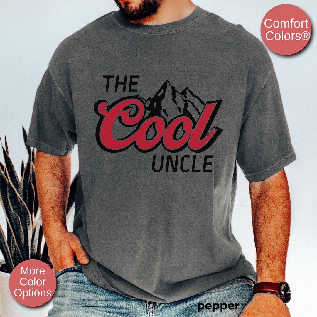 The Cool Uncle Shirt, Pregnancy Announcement Tshirt for Uncle, Cool ...