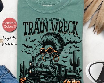 Camiseta de esqueleto, divertida para mujer, regalo sarcástico para ella, camiseta retro con humor de esqueleto, camiseta moderna de Halloween para la temporada espeluznante
