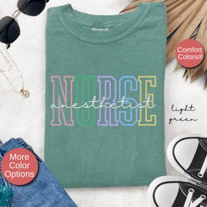 Nurse Anesthetist Shirt Graduation Gift For CRNA,  Anesthesia Nurse T-Shirt For Future Nurse Anesthesiologist, Future CRNA Shirt Gift,