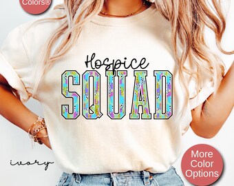 Hospice Nurse Shirt, Nurse Shirt, Nursing School Gifts, Nursing T-Shirt, Gift for Registered Nurse, RN T-Shirts, Hospice Tshirt,Brushstroke