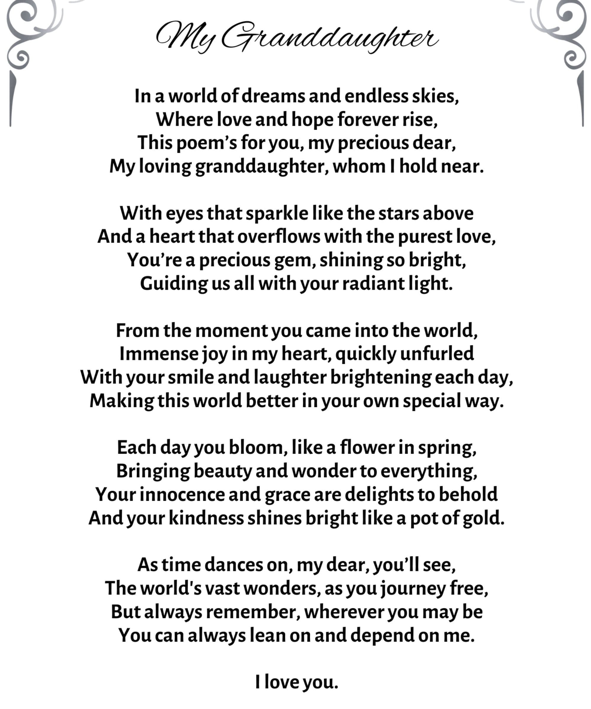 Granddaughter Inspirational Quotestimeline Friends2 - 60abu45