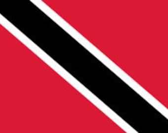 Trinidad and Tobago Flag 3'x5' Flag - Flag of Trinidad and Tobago - Premium Polyester 36 x 60 inch with Brass Rings