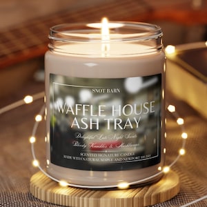 WH Ashtray - Snot Barn Scented Candles 9 oz. image 1