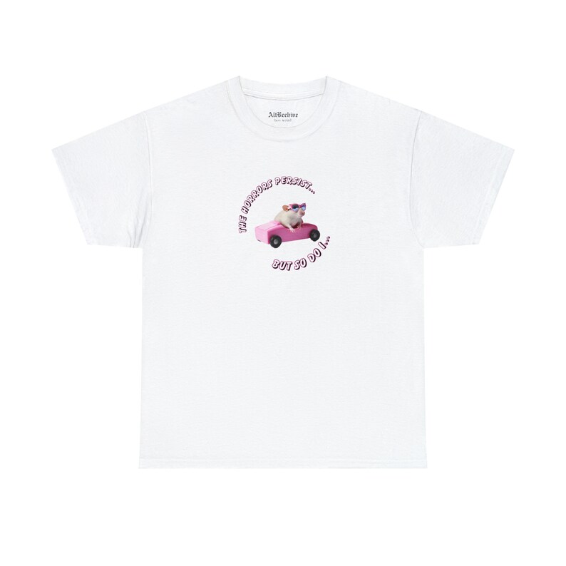 The Horrors - Unisex Positive Tshirt, Positivity Shirt image 3