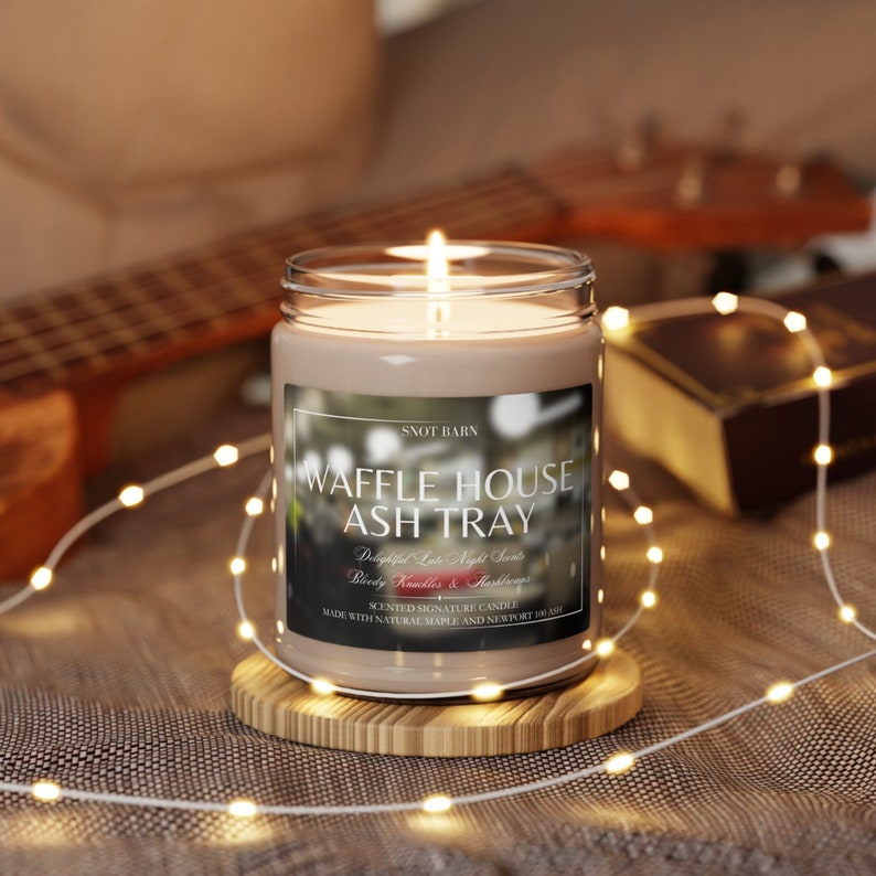 WH Ashtray - Snot Barn Scented Candles 9 oz. image 1