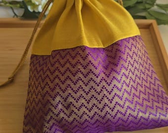 Indian Potli Bags Zari Favor Bags Indian Wedding Return Gifts Pooja & Diwali Party Favors
