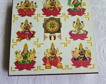 Indian Pooja gifts Astalakshmi Manai Diwali Varalakshmi Navaratri home Decor  Indian Wedding Spiritual Gifts