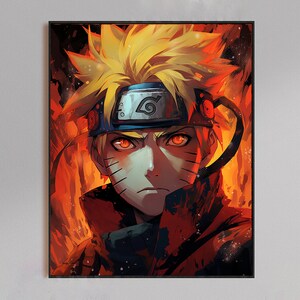 NARUTO SHIPPUDEN CHARACTERS POSTER, JAPANESE ANIME COMIC NEW 24x36