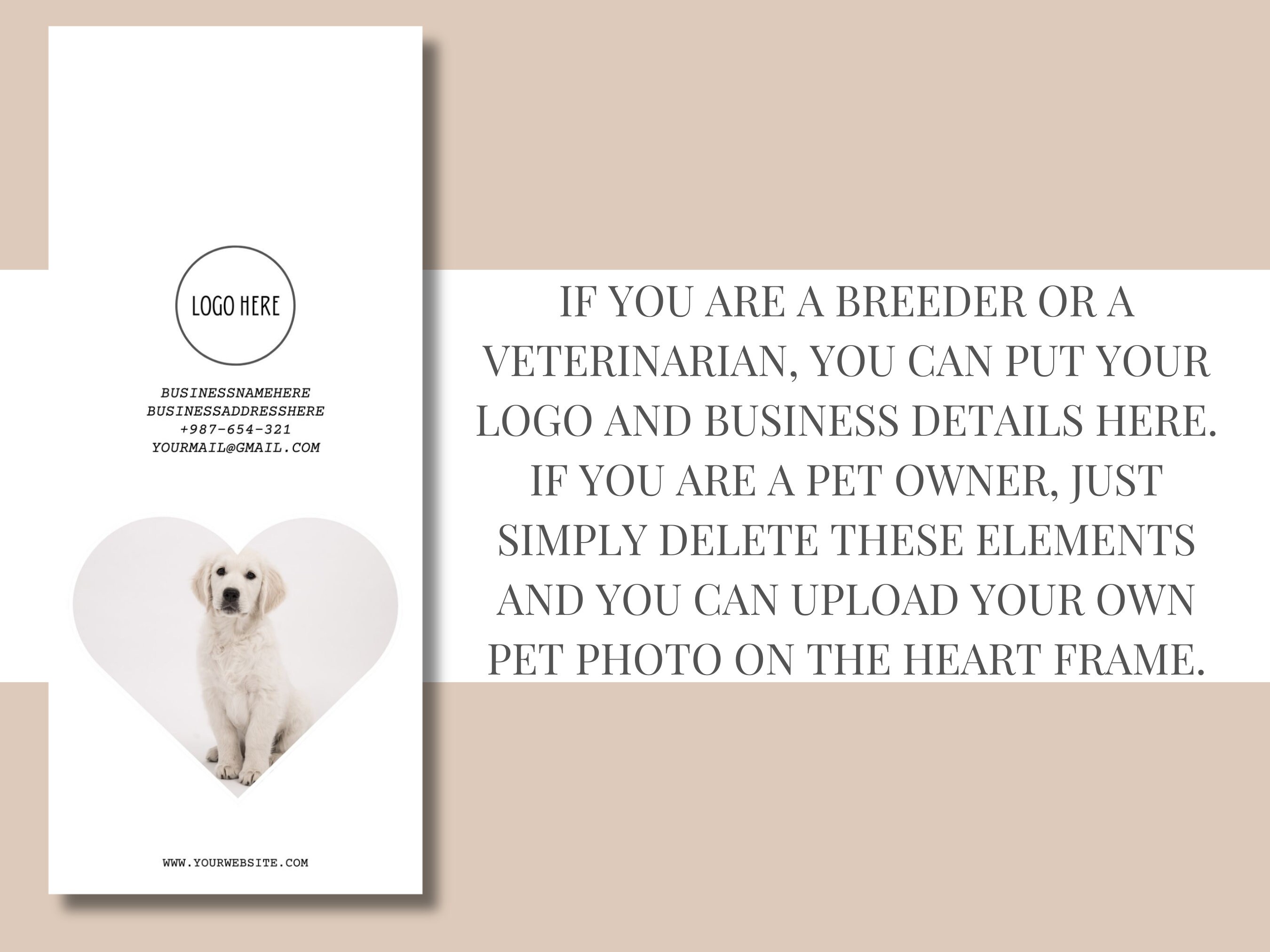 Editable Puppy Vaccination Record, Pet Health Record, Vet Vaccination ...