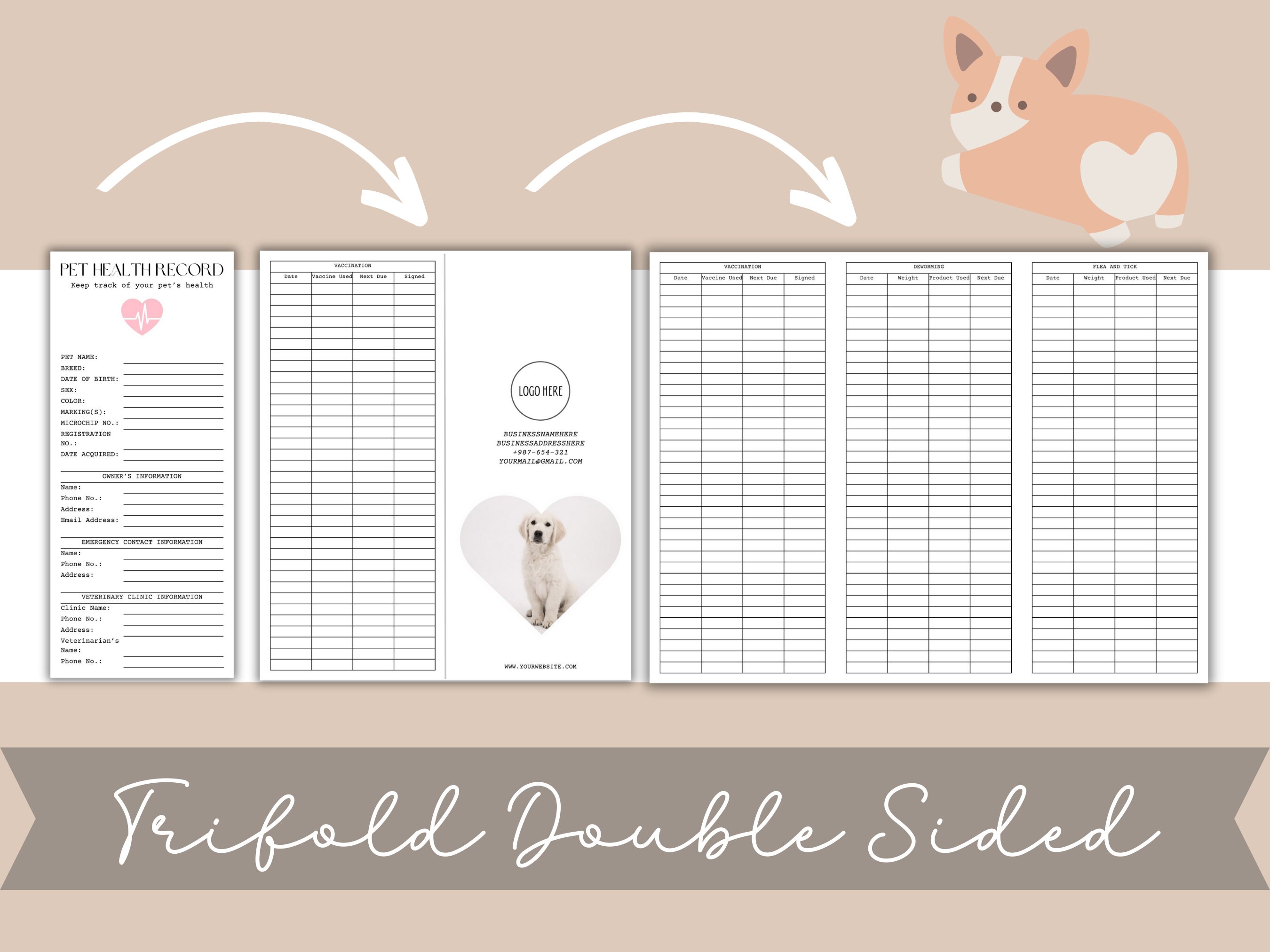 Breader Templete Editable Breeder Starter Pack, Breeder Records, Breeder Puppy Pack ...