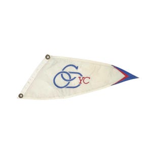 vintage yacht club burgee