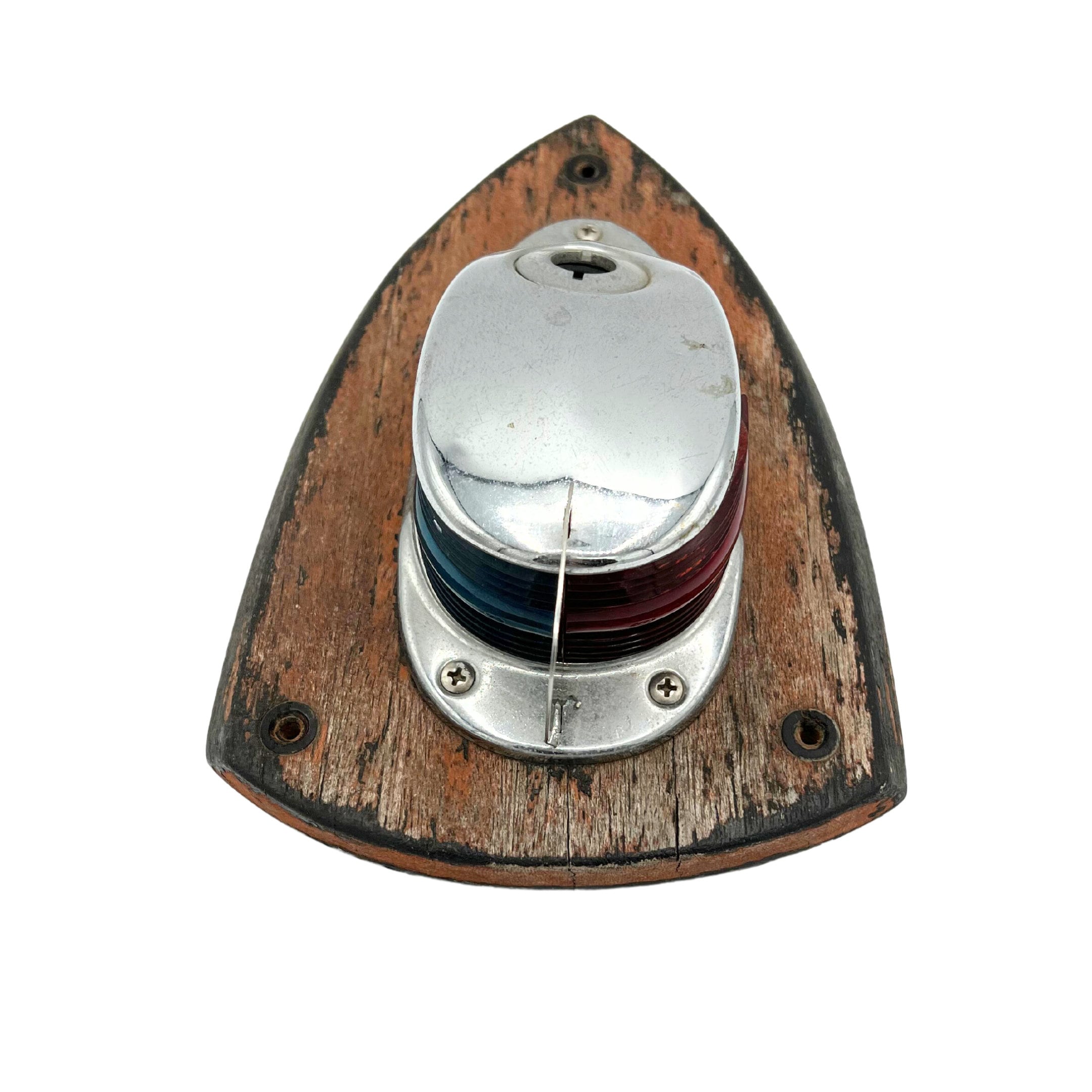 vintage mounted nautical bow light