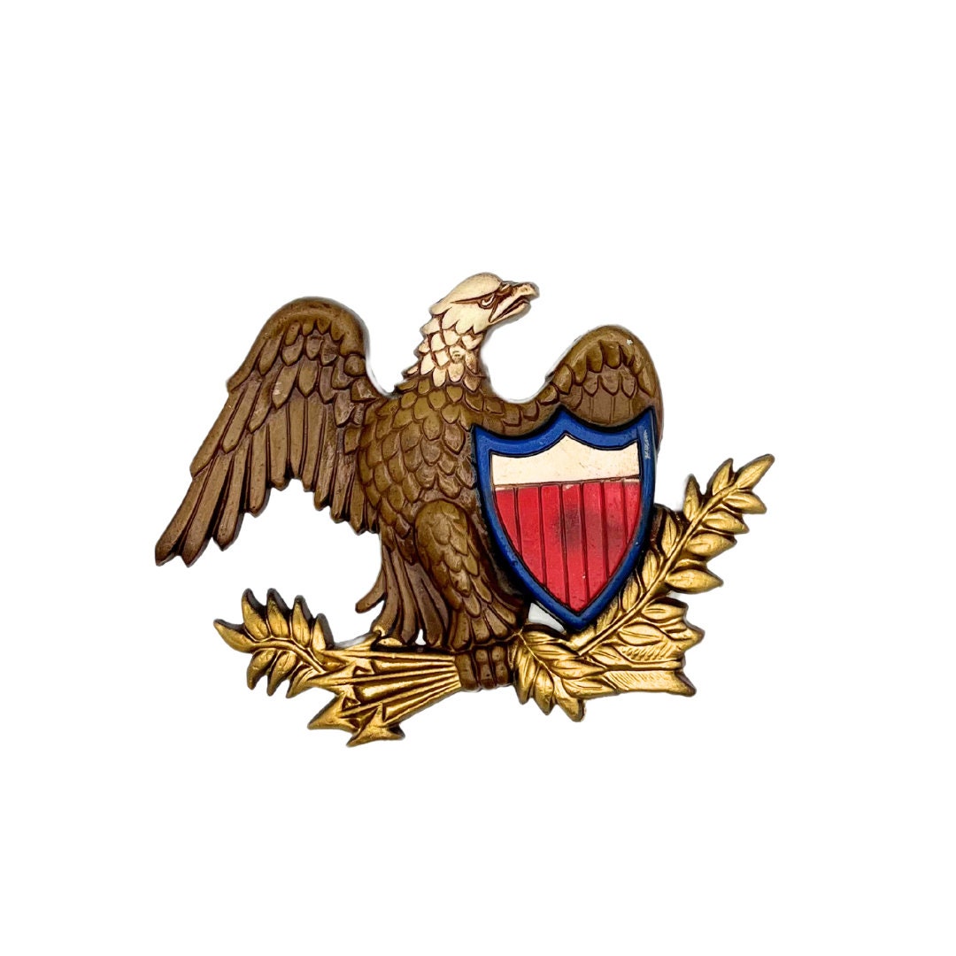 Vintage Sexton Metal Eagle Wall Plaque - Etsy