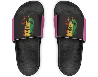 Lion Reggae Sandalias de PU para mujer