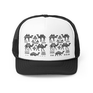 Camel design Trucker Caps