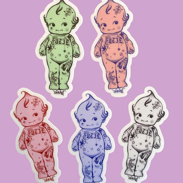 Tattoo Baby Stickers Etsy