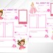 All About Me Printable Book Preschool, INSTANT DOWNLOAD, All About Me ...