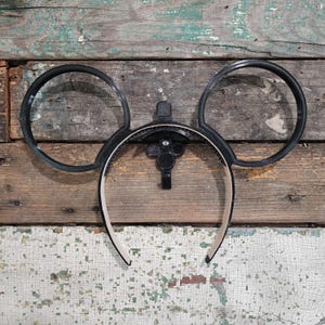 Magnetic Non Slip Headband -Bow Optional- for use with Interchangeable Mouse Ears - 3D Printed Only (Ears Not Included)