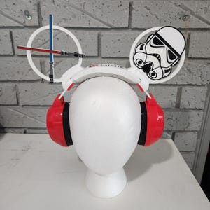 Lucid Audio Hearmuffs Mount Kit for Interchangeable Mouse Ears - 2 Mounts - 3D Printed (Ears Not Included)