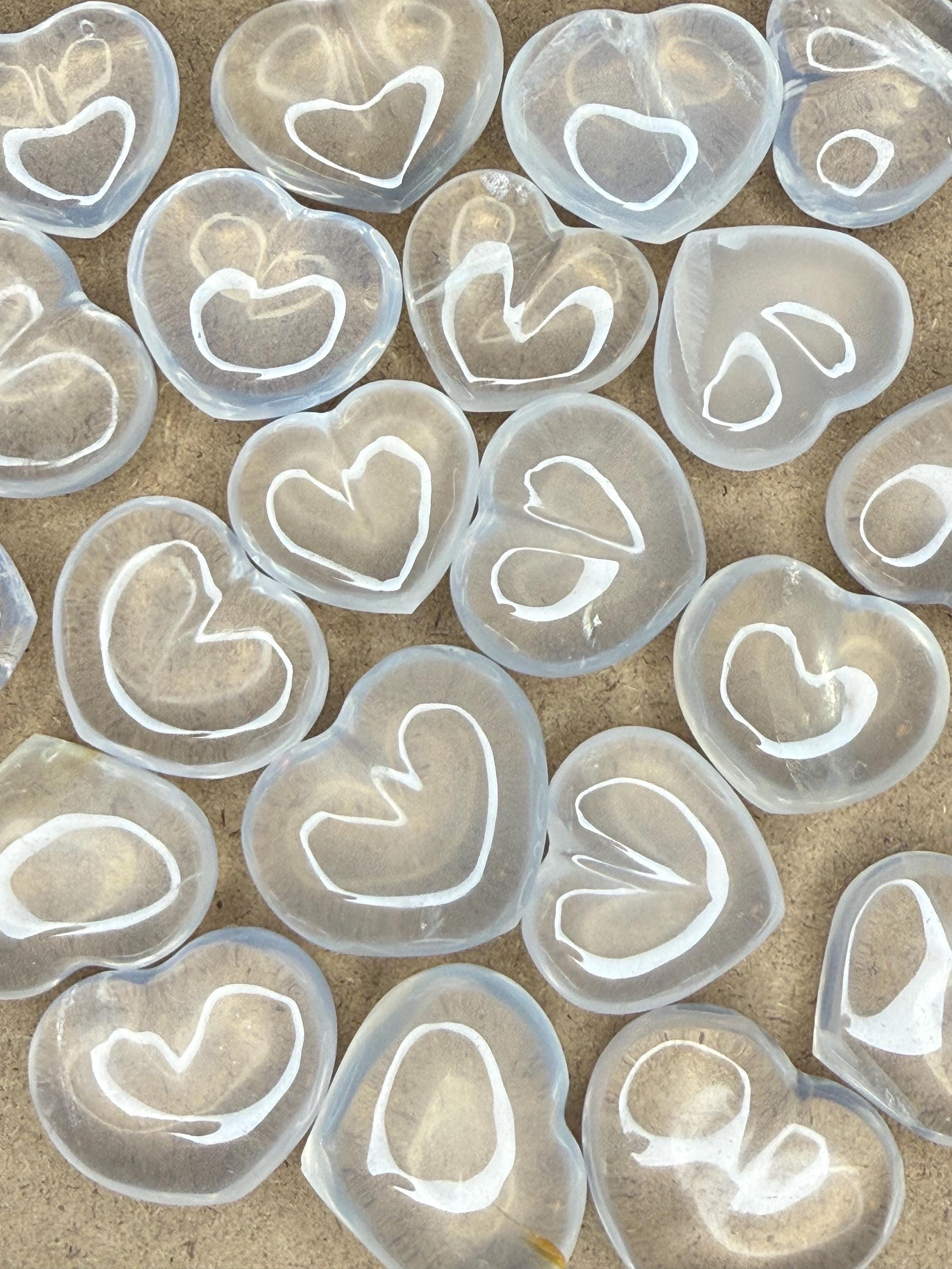 AAA プレミアム ジラソル クォーツ ハート – トップグレード