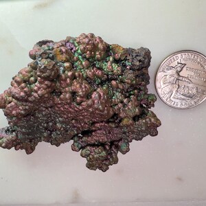 Very Pretty Rainbow Iridescent Botryoidal Goethite Specimen