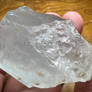 Natural Aquamarine Rough Chunk – Perfect for Gem Cutting, Faceting, or Collectors