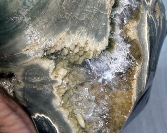 8th Vein Ocean Jasper Flame “perfect Xmas Tree” Deep Rich Dark