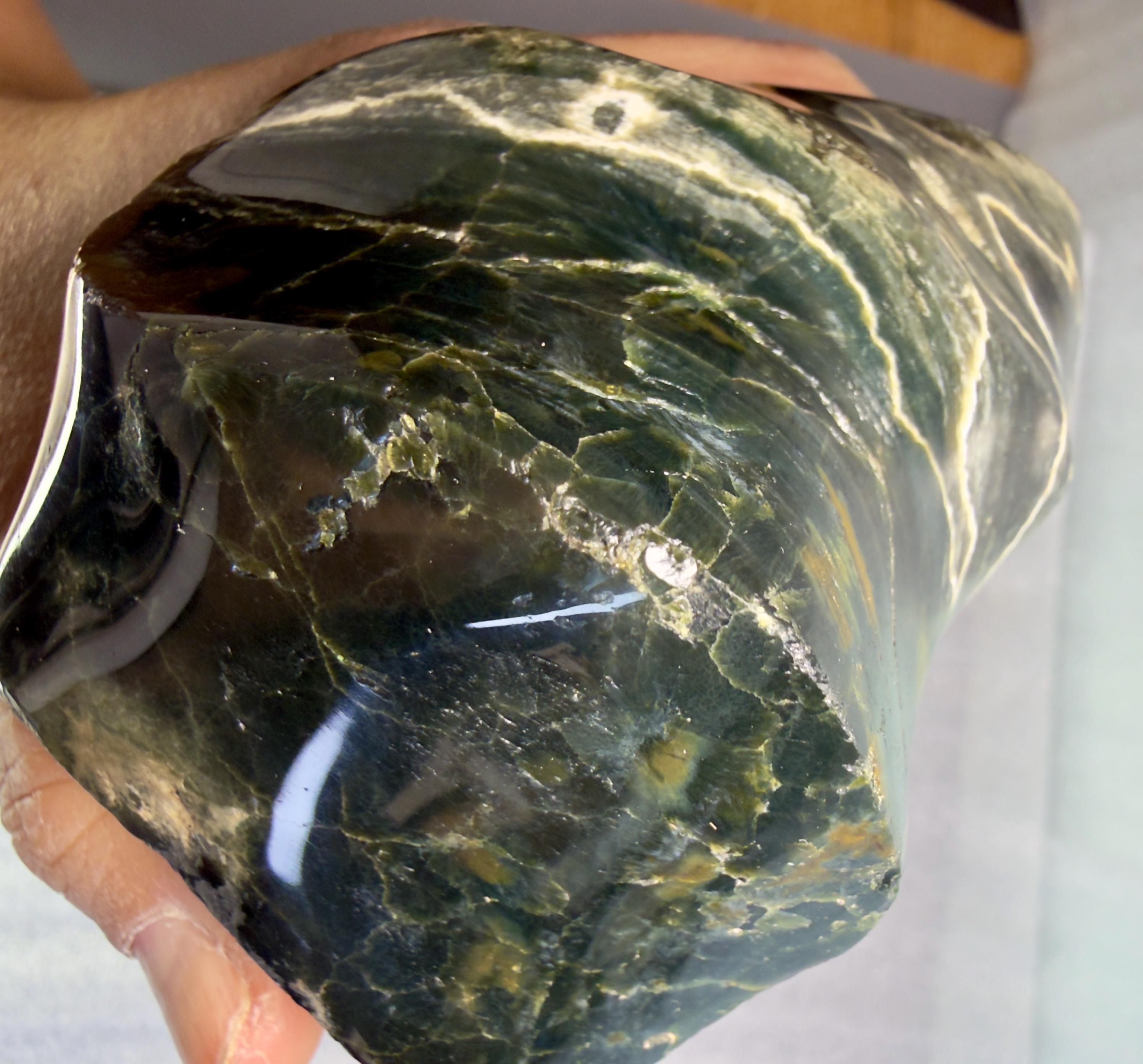 8th Vein Ocean Jasper Flame “perfect Xmas Tree” Deep Rich Dark