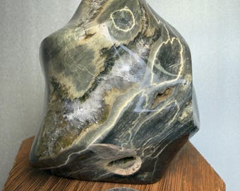 8th Vein Ocean Jasper Flame “perfect Xmas Tree” Deep Rich Dark