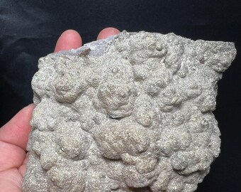 Marcacite on quartz specimen | Marcasite collectible rock