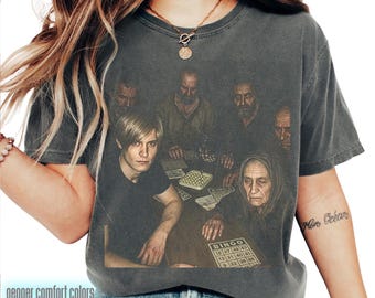 Leon S. Kennedy playing bingo shirt, Funny Meme Gamer Gift Comfort Colors® tee