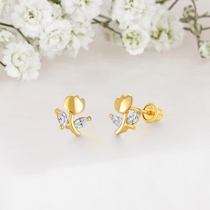 Earrings that say baby girl hot sale