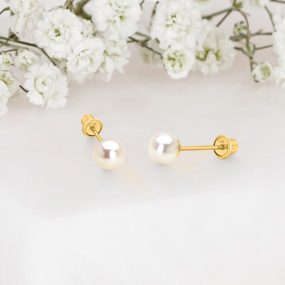 pearl earrings best earring for baby