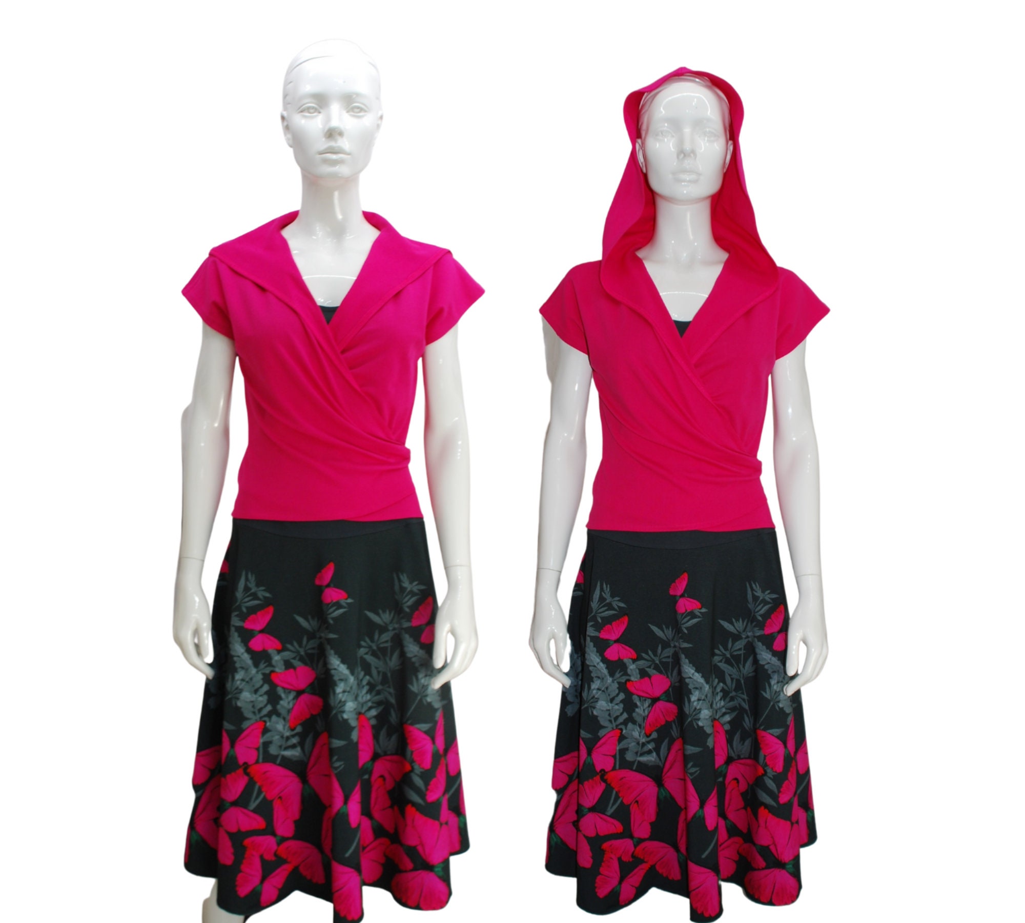 Dress Sona With a Hood | PDF Sewing Pattern + Step by Step Tutorial - Etsy
